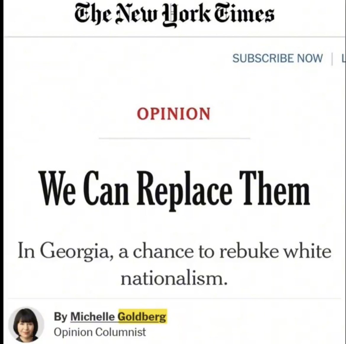 LessWillMorWill's tweet photo. The ONLY way to control a population is by Dividing the people.

Schools teach kids CRT - and that “the white race oppresses all other races.”
Universities preach “the white race must be destroyed.”
Legacy Media echoes all day and night “that the greatest threat to America is white supremacy.”

The same group that controls our education also controls the media.

Until We the People say Enough, this will continue!