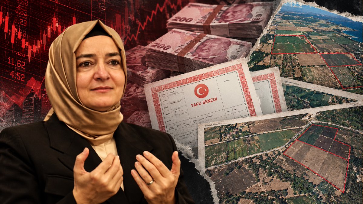 cumhuriyetgzt1's tweet photo. Adı fon skandalına karışan Fatma Betül Sayan Kaya tapu zengini çıktı: Milyonluk araziler, villalar, daireler…
https://t.co/vRMKBnyadh https://t.co/icJ9OCMITW