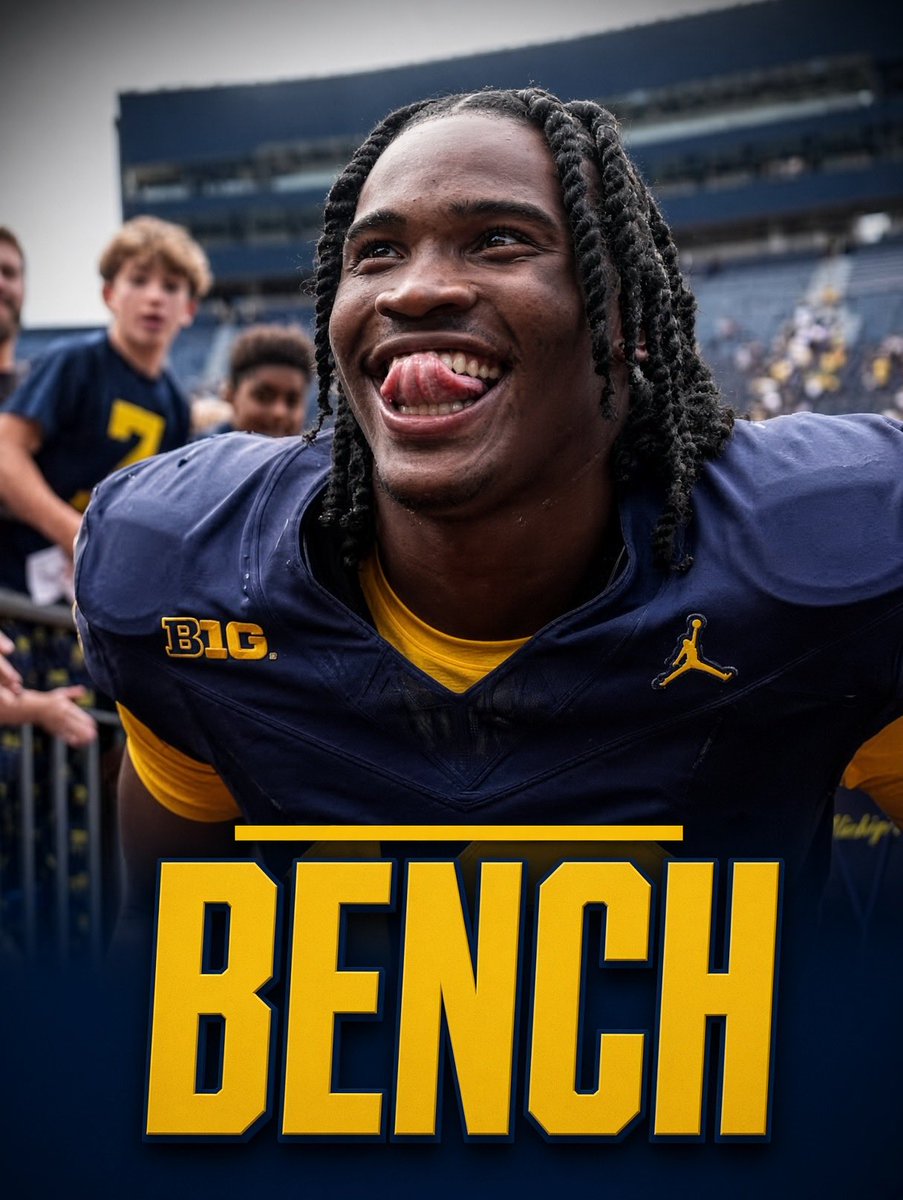intrinsicvalyou's tweet photo. Ball Don’t Lie
Michigan is 20-11 since the cheating stopped
They were 40-3 when they already knew the play

Bryce Underwood today: 10-of-21, 101 yards, 0 touchdowns, 2 picks. Keeps throwing into double coverage. Should have had a third. A timeout saved him. $12 million, and he is not developing

Bryce was Michigan’s attempt to try & buy their way into legitimacy. It’s not working