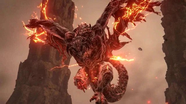 bellbearinghunt's tweet photo. Souls DLC dragon fights are so good https://t.co/zBE1utJFRf