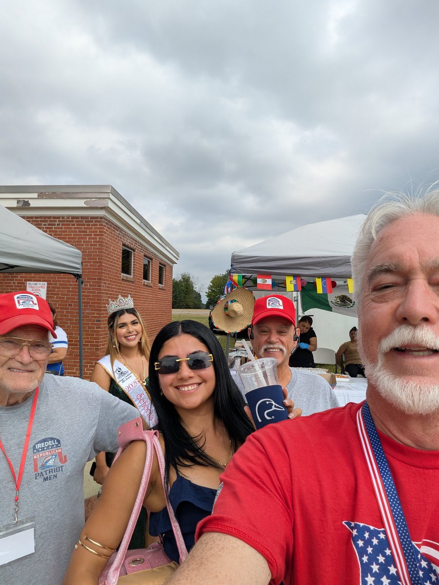 IredellGOPMen's tweet photo. Iredell Republican Patriot Men excelling in GOTV today knocking over 150 doors and talking conservative issues at the Unity Center Hispanic festival in and around Statesville for the East Iredell area Hispanic Day of Action effort today. https://t.co/Q1Q6vdDbRi