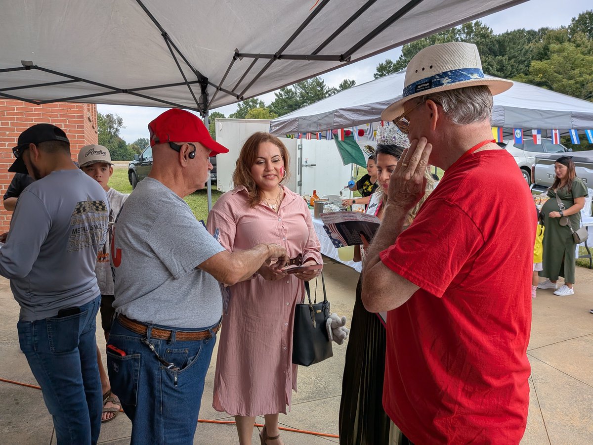 IredellGOPMen's tweet photo. Iredell Republican Patriot Men excelling in GOTV today knocking over 150 doors and talking conservative issues at the Unity Center Hispanic festival in and around Statesville for the East Iredell area Hispanic Day of Action effort today. https://t.co/Q1Q6vdDbRi
