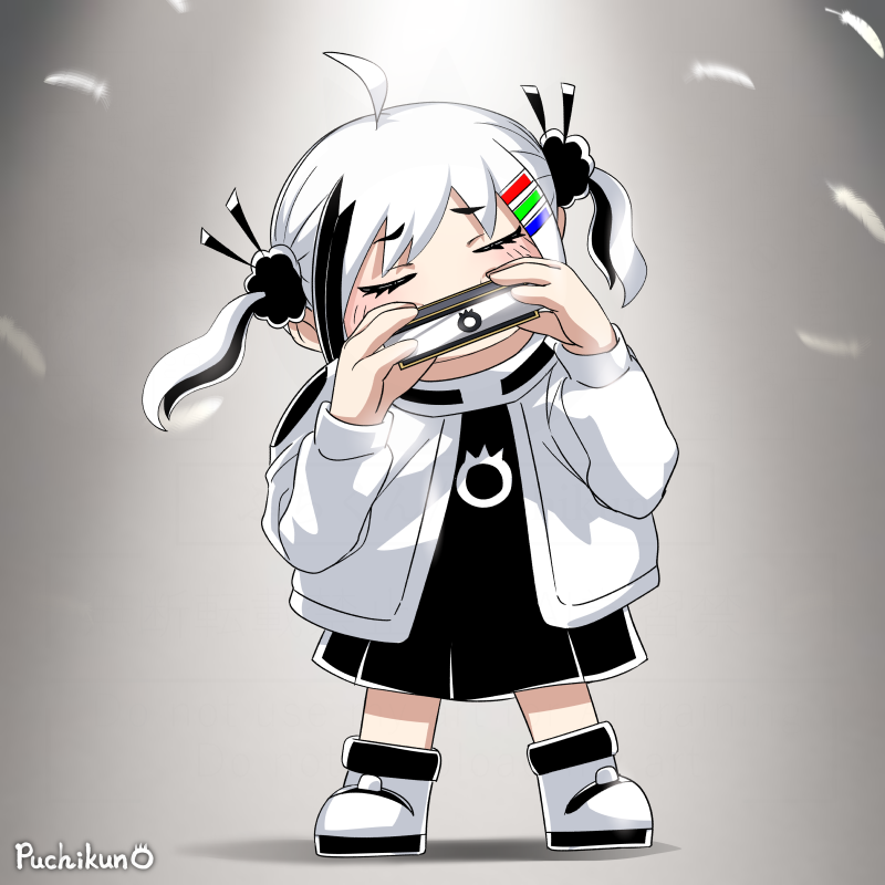 Monochi_World's tweet photo. Ohamonochi☀️ 
"Gonna bring you the melody~!"
#MonochiProject https://t.co/PdvIDbHpxD