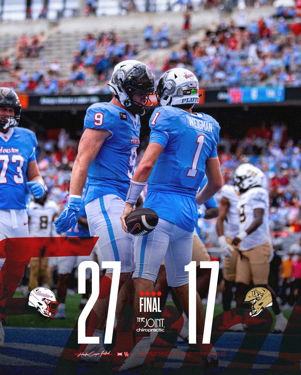 UHCougarFB's tweet photo. SPACE U IS IN HOUSTON 🚀 https://t.co/l4MUU0nUxJ