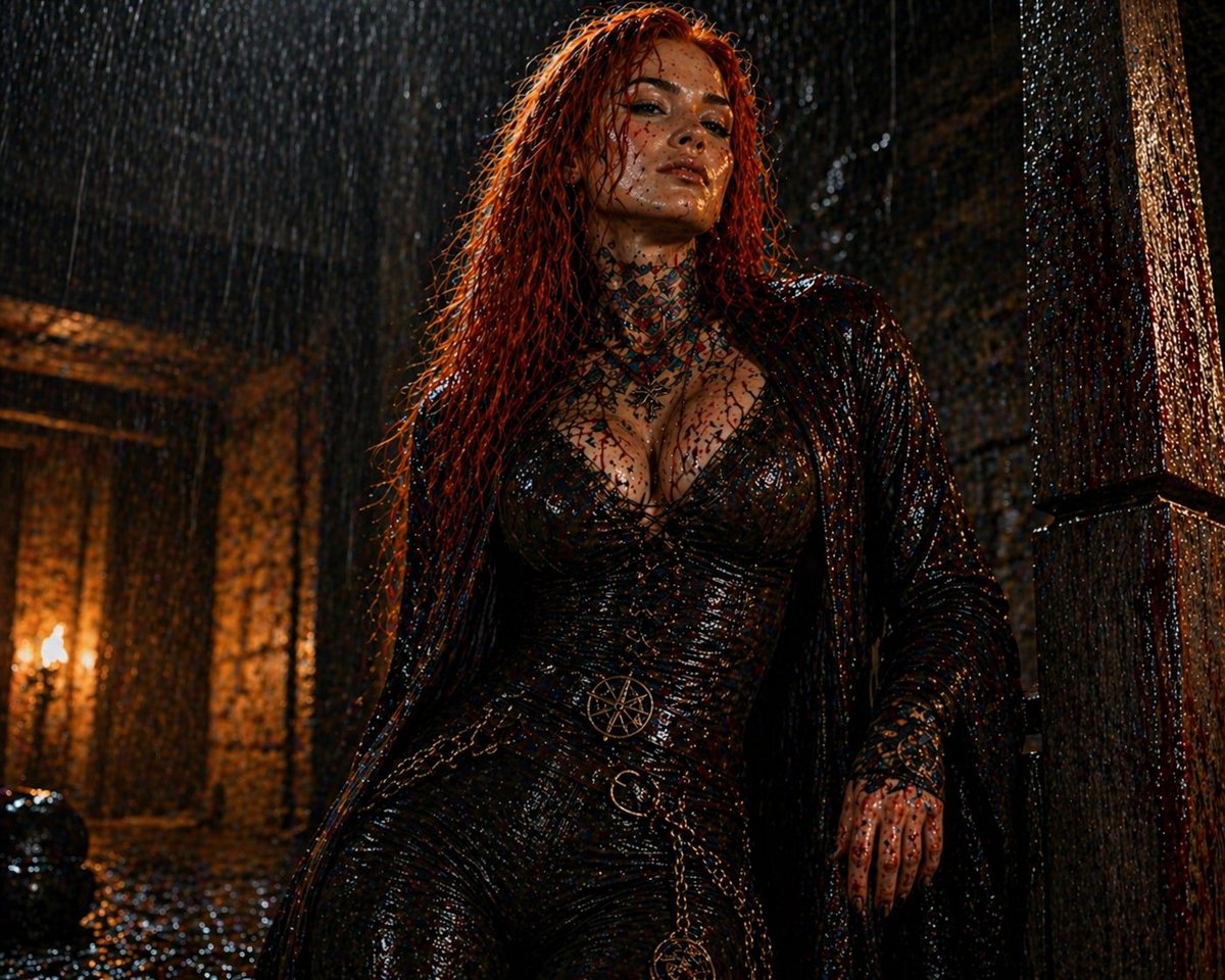 FieryRed1176's tweet photo. Think you're scary? You're so pathetic lol, bring it on, the Witcher Hunter always wins https://t.co/g9RQdQFJOE