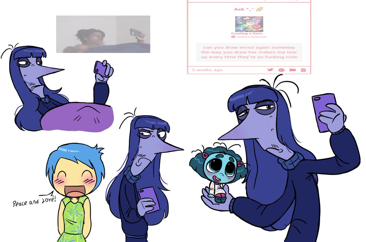 sadnessluver's tweet photo. Decided to spoil anon with this req👀🍞

#insideout #insideout2 https://t.co/OEgv0ewKIB