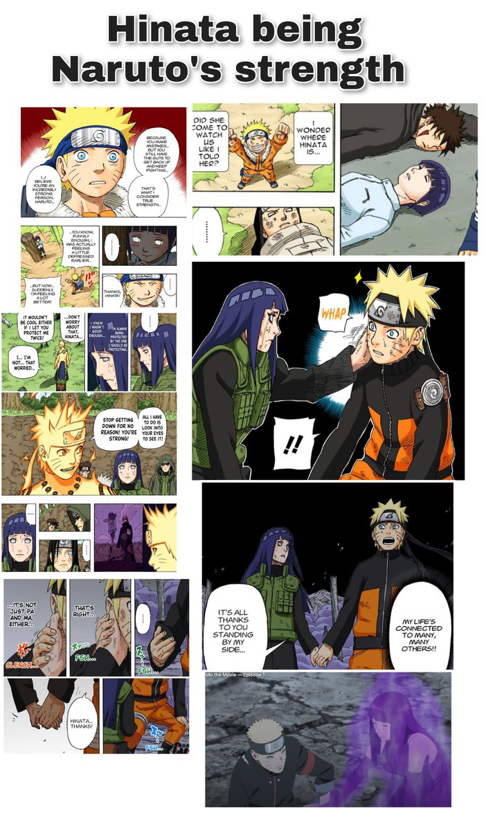 anastascristos's tweet photo. Idk, but NaruHina is unique in that the same girl is both the protagonist's weakness and his strength. Naruto is emotionally affected whenever something happens to her, but she's also the one who can lift him back up in moments of crisis. 🧵 https://t.co/mufpr0DYWC