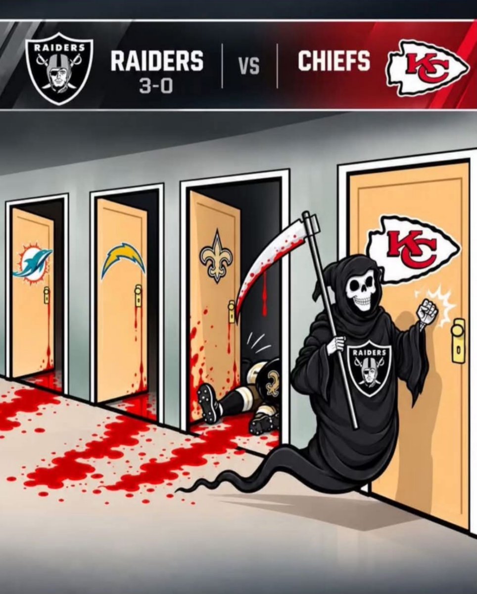 ZombieRaider707's tweet photo. 💯😏🏴‍☠️

#RaiderNation https://t.co/vWR5ZCkh1D