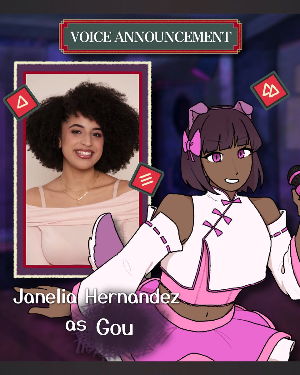iammweki's tweet photo. 🎤💗 ROLE ANNOUNCEMENT 💗🎤

I’m SO excited to announce that I’ll be voicing Gou in #SYNAPHONY for the #Spooktober Game Jam!! 🎀✨

She’s a super cutesy idol who’s hiding a much sadder side underneath that smile… 🫧

Can’t wait for you guys to meet her!!💕 https://t.co/SAfdRFAXxM