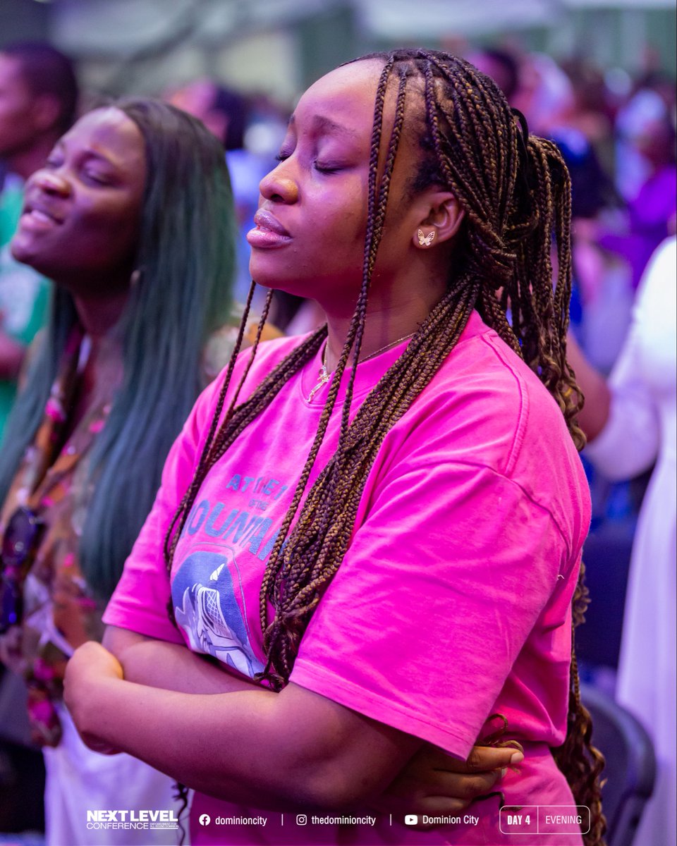 dominioncitylag's tweet photo. We’re laying everything down, our fears, pride, plans, and offering our hearts to the One who gave us everything.
#DominionCity #DCNextLevelConference2026 #Day4 https://t.co/5sU5vE06y5