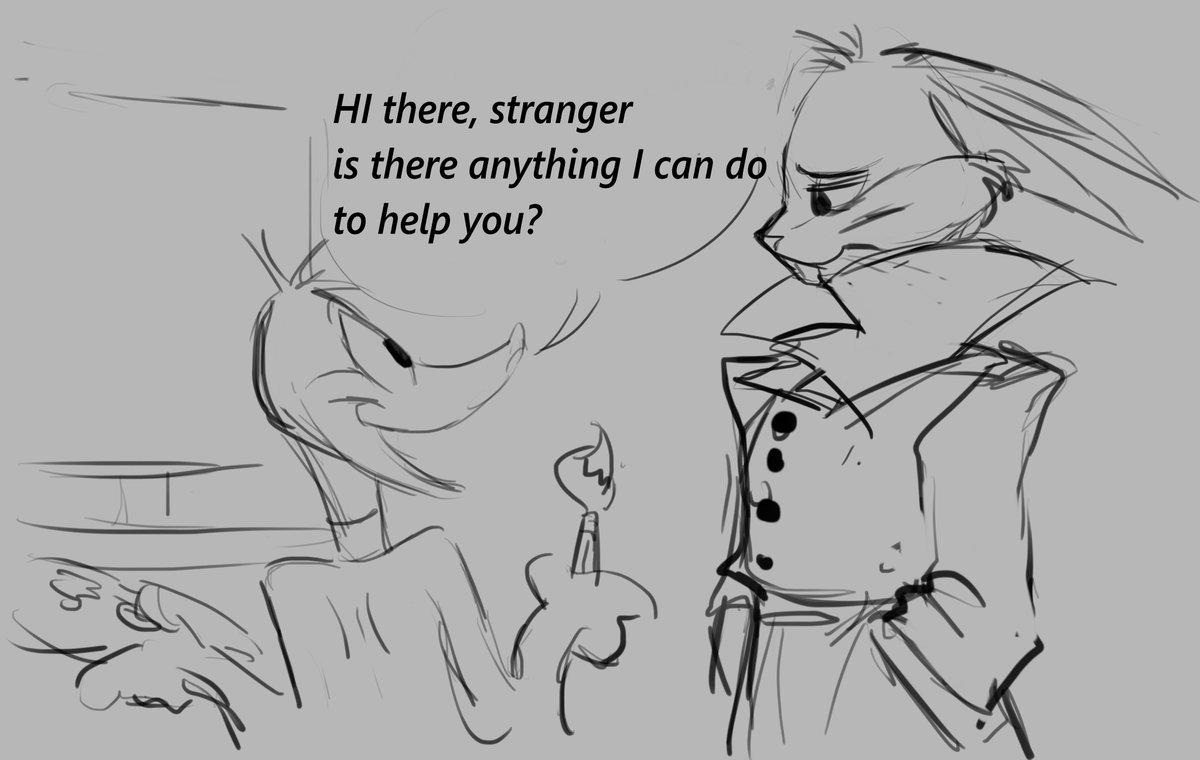Elizabe49090303's tweet photo. A little request from Tumblr:
"Can you draw bugs angst??????"

I don't know, this is the only thing that came to mind when you mentioned bugs angst.

#coyotevsacme #bugsbunny #daffyduckㅤ https://t.co/EXFh39eKSy