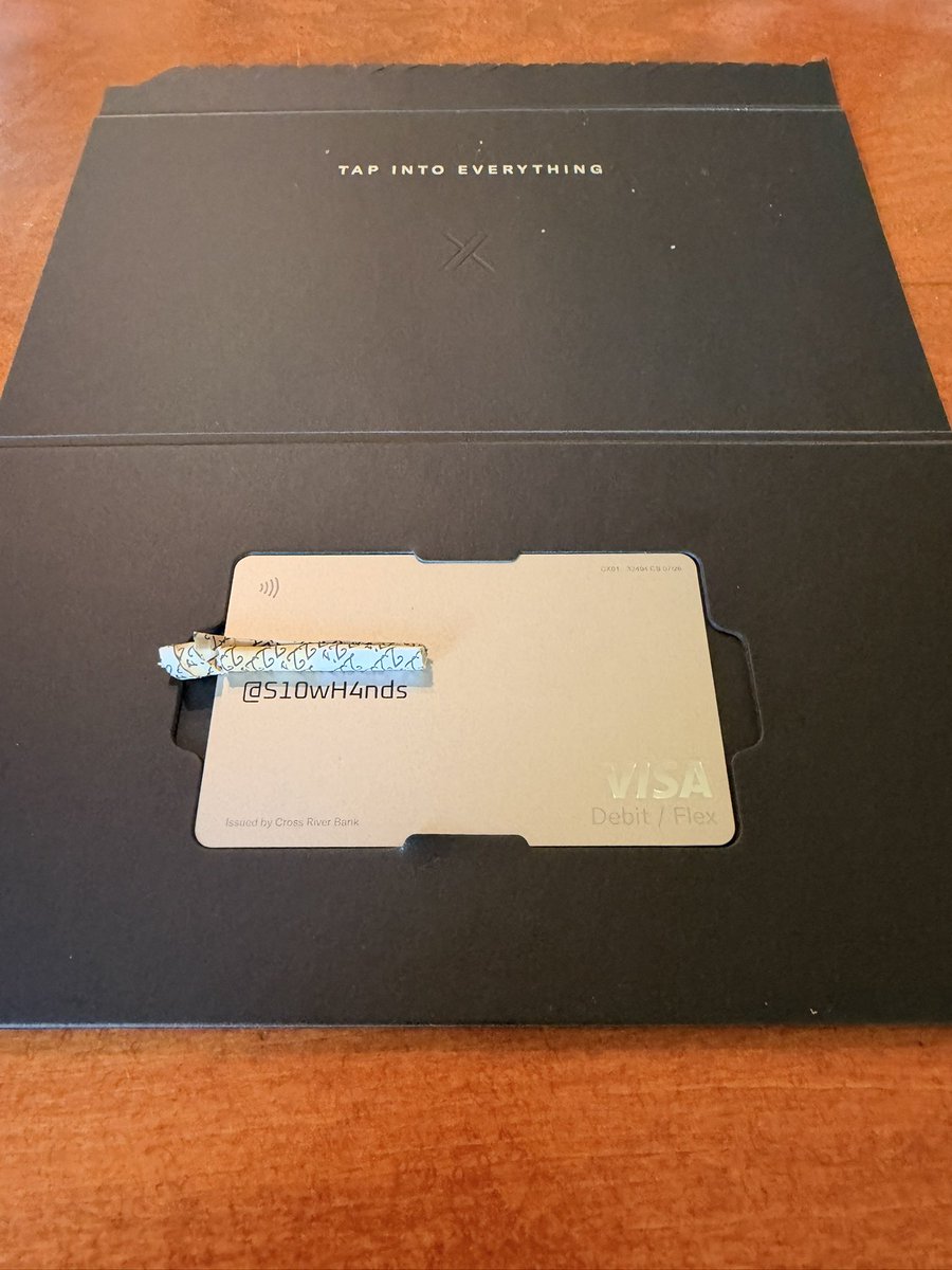slowhands's tweet photo. Weird spelling on a card for now but give it a year and the guys in the back of the bar will know what it means https://t.co/bhR0449Rba