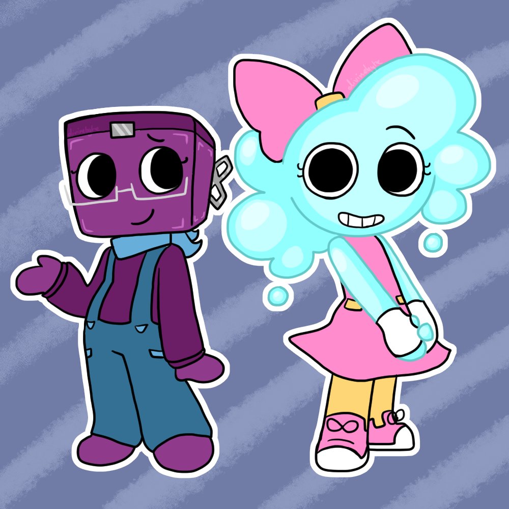 DivineByte's tweet photo. I have never been satisfied with their designs. I am still not. These two continue to confuse me. These designs will suffice.

#dandysworld https://t.co/004ZPJpVy3