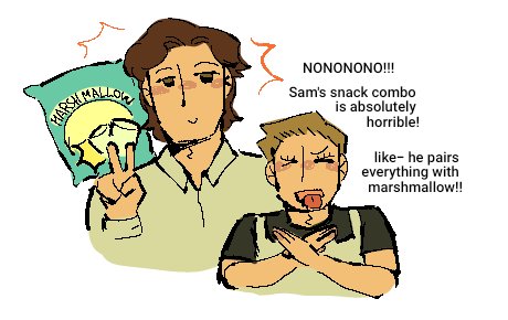 antro10_'s tweet photo. Marshmallow (1/2)
#supernatural #spn #deanwinchester #samwinchester #charliebradbury https://t.co/kLHijQGqf1