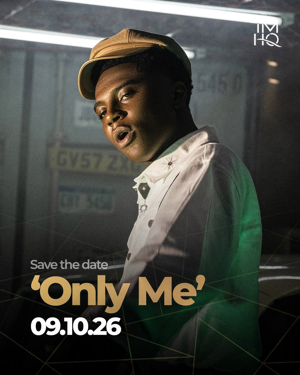 TheManagersHQ's tweet photo. One date. One record. We can’t wait for the world to hear this. 🖤💛

#TMHQ #OnlyMe #BoiyRichey https://t.co/PeVKsUYO6F