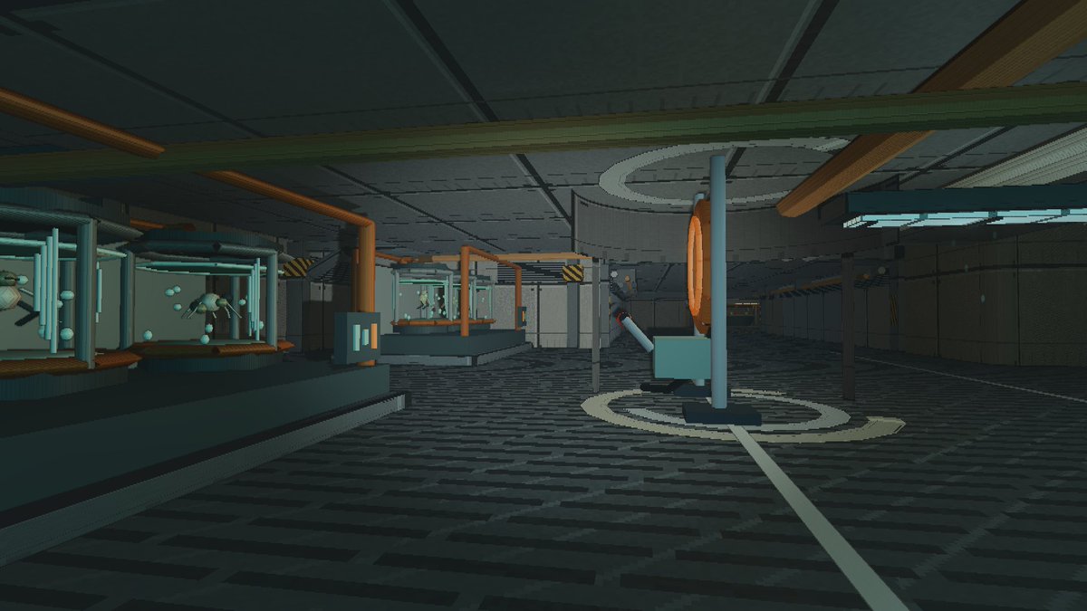 HouseOfRabbitX's tweet photo. @NYTypicalDev Here's what I've got: the specimen bay from Liminal Protocol's industrial overhaul. It's first-person survival horror rendered in 3D ASCII, built solo, with co-op for up to 4. Early Access on Steam.
https://t.co/2lHcXm5c4P
#ScreenshotSaturday #indiedev #horror https://t.co/drxHeTN77i