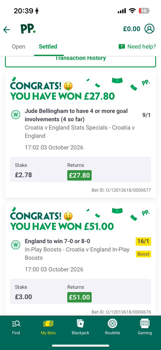 liam261r's tweet photo. Crazy how paddypower gave these odds. Absolutely insane what was they thinking hahaha. 

Not complaining with the evening though https://t.co/qK8Ibm7rkn
