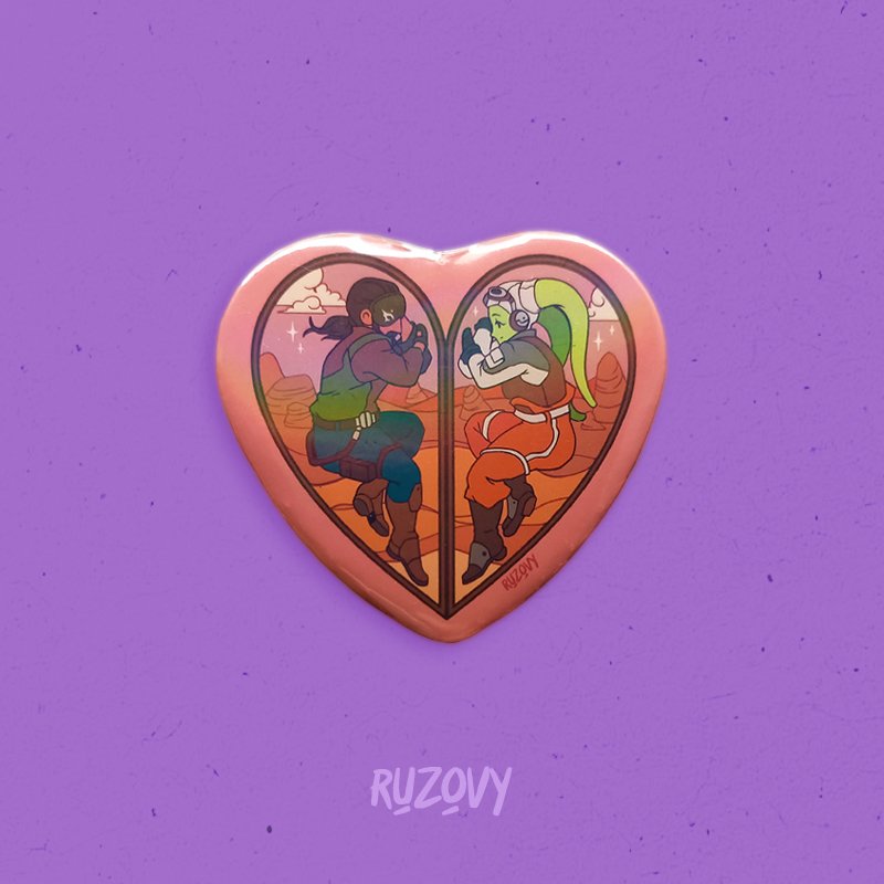 ruzovy_art's tweet photo. A smol #kanera heart that I did, I really like the colors I pick for this one 🥺❣️ https://t.co/783HNP9w0W