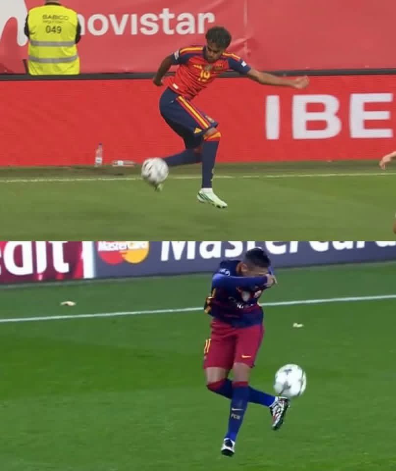 TriggerFCB's tweet photo. Lamine será el rey que Neymar nunca quiso ser https://t.co/TaamkQr5OX