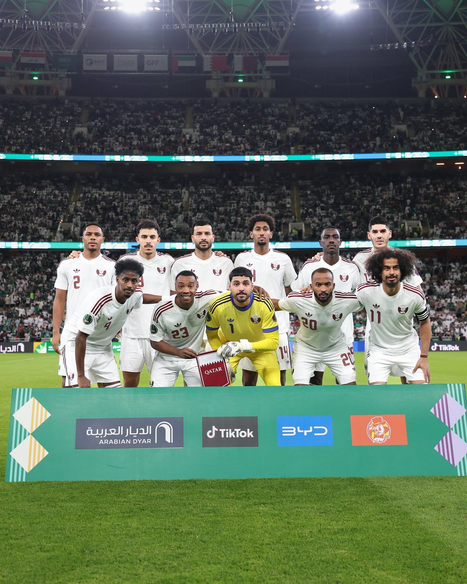 1SMi_'s tweet photo. شكرًا لـمُنتخب قطر ولكل القطريين وهاردلك ومعوضين خير بالقادم، ونشوفكم باذن الله في كاس آسيا قريبًا ♥️🇶🇦 https://t.co/PJOnBbyS7N