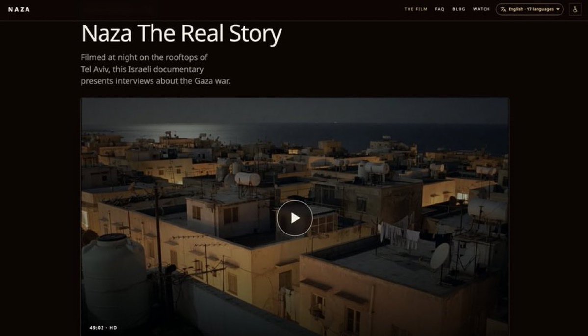 Ostrov_A's tweet photo. 'NAZA: The Real Story'.

A new Israeli documentary is setting the record straight on the war against Hamas in Gaza.    

🎥  WATCH HERE: https://t.co/h6pRqXYXQh