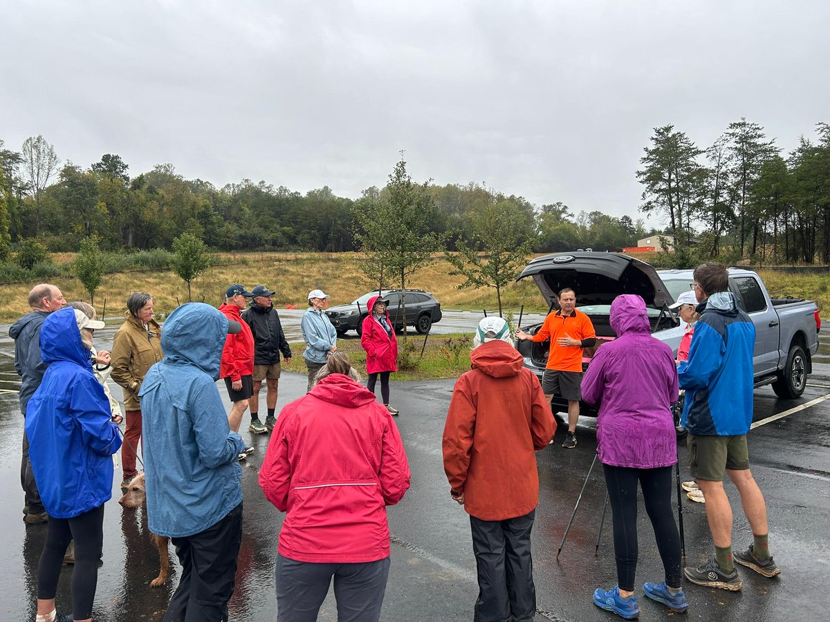 tomperriello's tweet photo. Huge thank you to Mark and Cynthia Lorenzoni for hosting a hike for Perriello through biscuit run. The downpour matched the outpouring of support from so many awesome people. https://t.co/m2ncKoyc1v