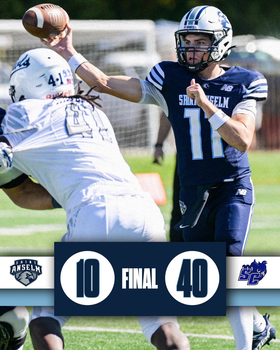 STAHawksFB's tweet photo. Final
Dunker throws for 209 yards in his first collegiate start https://t.co/rcLtTi3T92