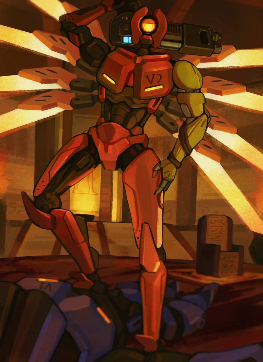 birdsmybeloved's tweet photo. V2 thirst trap and V1 is here too kinda #ultrakill https://t.co/JAETNb5stq