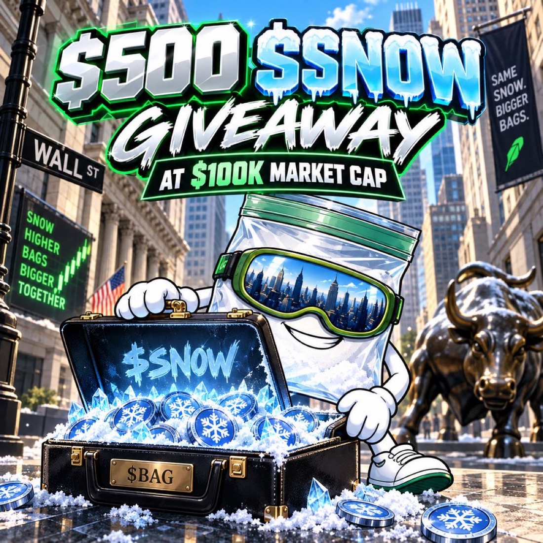 BagOnchain's tweet photo. Bag fam stays winning ❄️⛷️

#robinhoodchain #pons https://t.co/khzNynA5zr