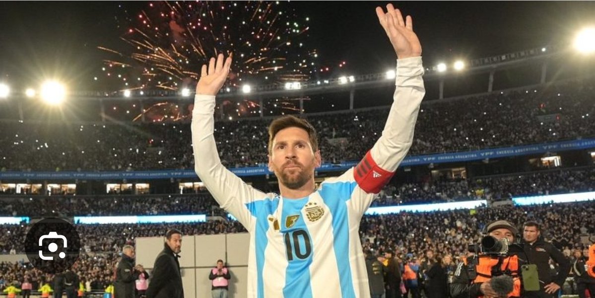 RadarMundialOK's tweet photo. 🏟️ El Monumental lo espera por última vez
Las entradas para Argentina–Benín se agotaron.
El martes, el Monumental estará preparado para despedir al futbolista con más partidos y goles de la historia de la Selección.
🇦🇷🔟
#Messi #GraciasLeo #Argentina https://t.co/WZZoJGdnvp