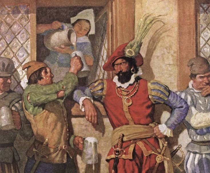 HistoriaJack's tweet photo. The Swashbuckling Characters of N.C. Wyeth https://t.co/GUQDx3LRmU