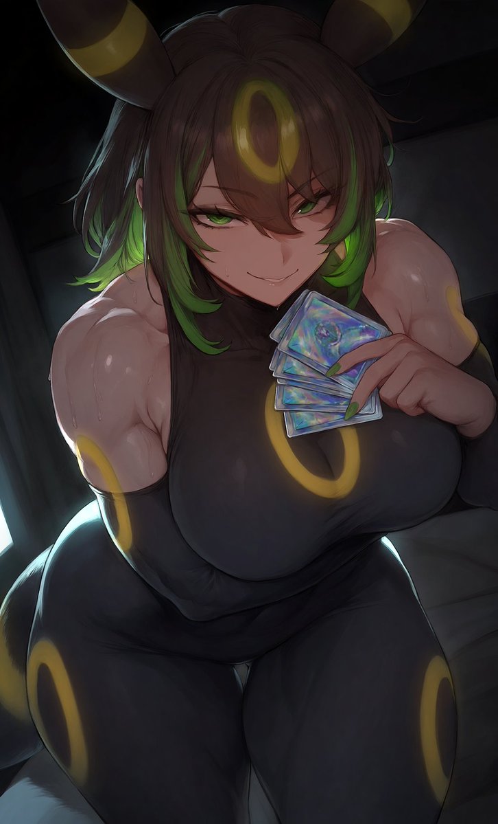 walletshredder's tweet photo. Curious as to what's in my mystery packs? Let's find out~ 🤭💚🖤

#Pokémon #umbreon #2dfd https://t.co/grtFweFqDU