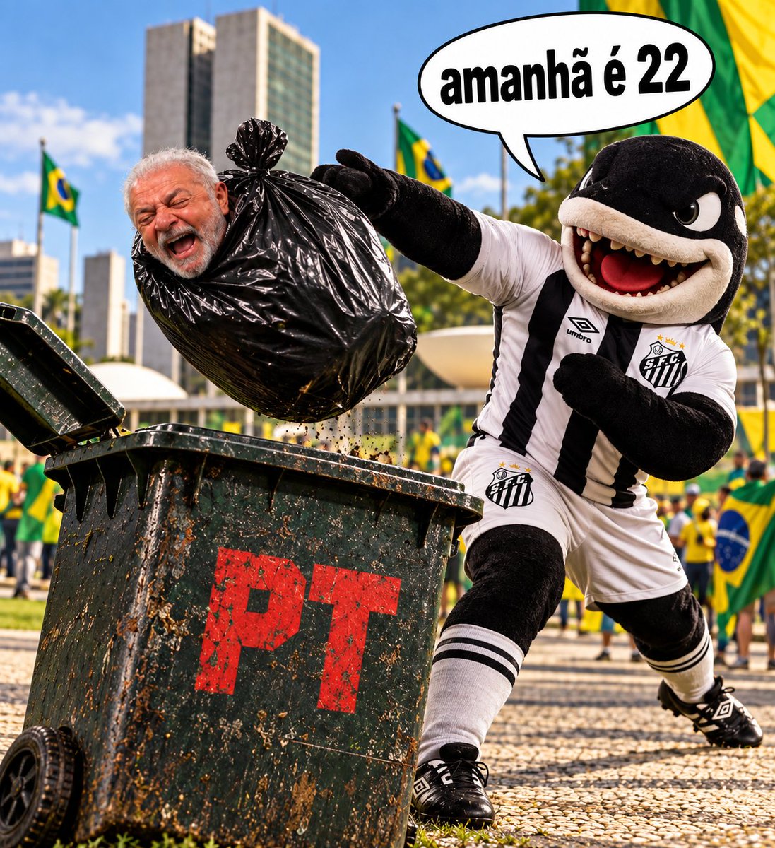 ClaudioCl52566's tweet photo. Amanhã vamos limpar esse país... https://t.co/TZyRaoeOVq