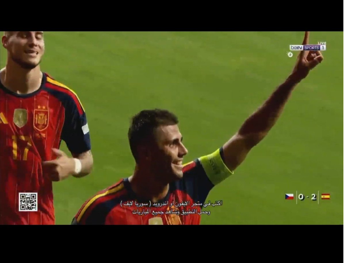 laminejamal2's tweet photo. RODRI GOOOOOOOOOOOOOOOOOOOOOOOAAAAAAAAAAAAAAAAALLLLLLLLL 🇪🇸🇪🇸🇪🇸🥳🎉🎁🎊 @SEFutbol @UEFA @UEFAEURO @FabrizioRomano @TouchlineX @ESPNFC @FOXSports https://t.co/d23EcRJd0k