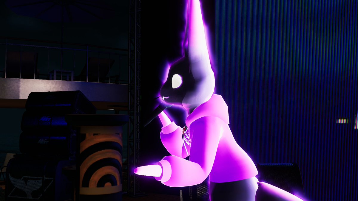 Mistystars_'s tweet photo. slyfest has been a blast~ some pics of @AndrewCorbelle during his performance yesterday #slyfest #vrchat https://t.co/6F1MUyO0zJ
