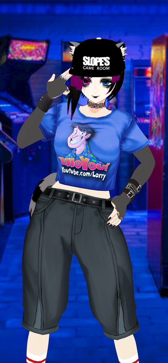 mandydotexe's tweet photo. Showing some love to a couple of my favorite YouTubers. @LarryBundyJr @SlopesGameRoom 

#vtuber #envtuber #michigander #puremichigan #contentcreator https://t.co/aP4QYaCpXT