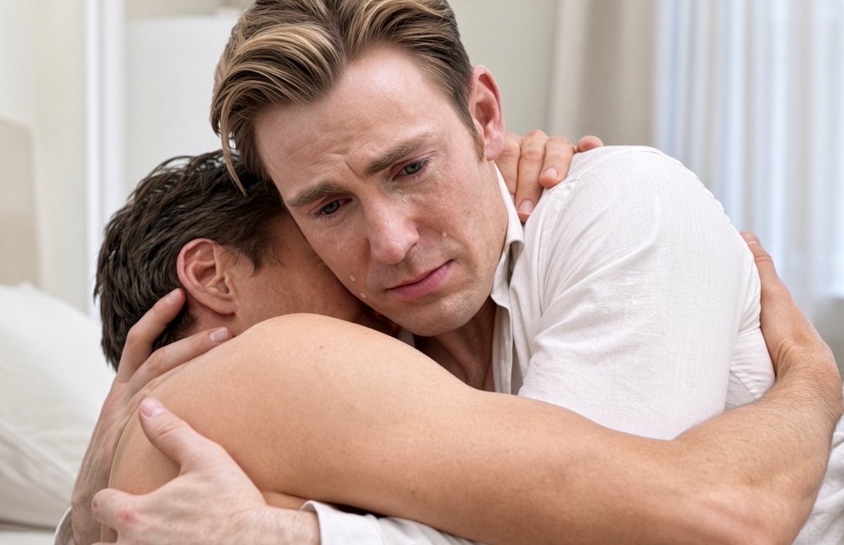 TonyEStark1964's tweet photo. I told Steve that he will be a father. Just as he was happy, he was also worried about me.#stony #stevetony https://t.co/ZrLauqzylM
