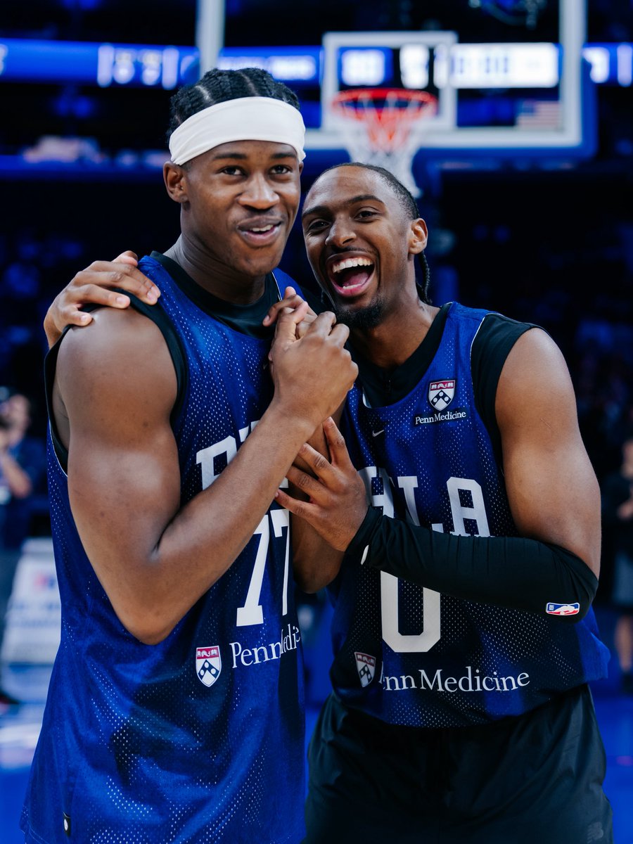 sixers's tweet photo. immaculate vibes. https://t.co/9ZXpbbVxRr