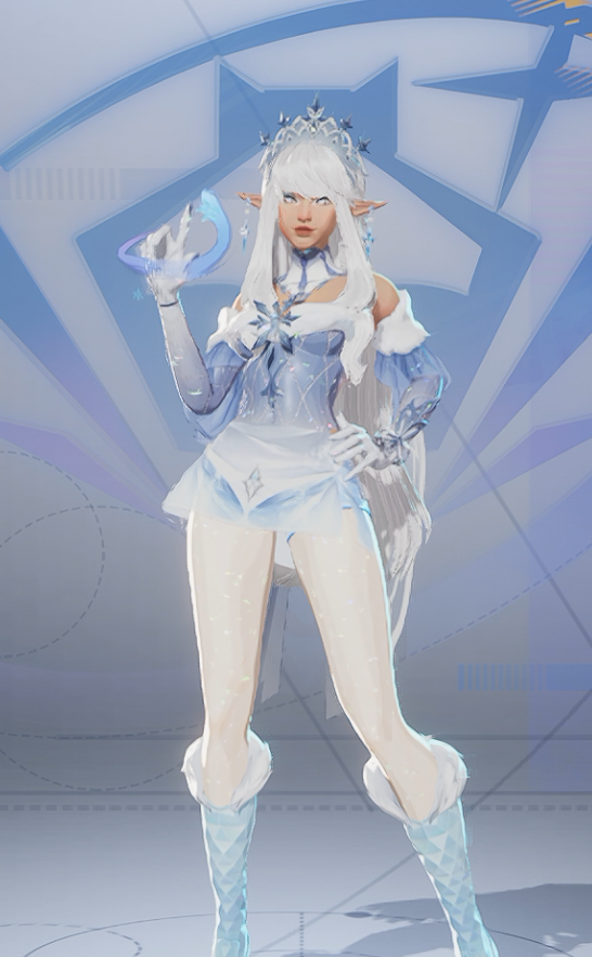 Muddykitta's tweet photo. A genshin inspired mod i made for Luna 🩵

#GenshinImpact #MarvelRivalsㅤ https://t.co/eYkHIFzInU