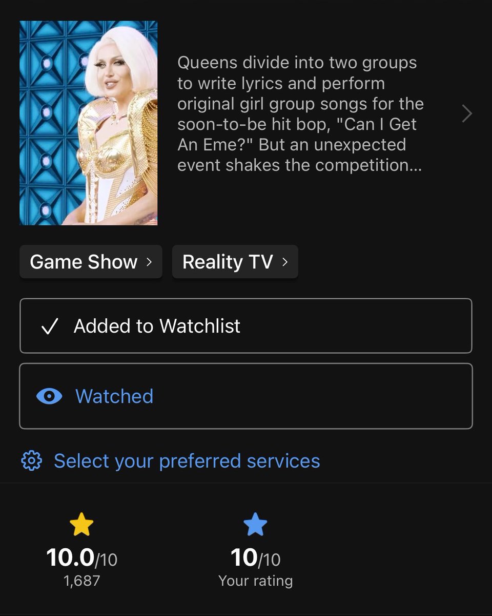 xleotwts's tweet photo. THIS. IS. NOT. A. DRILL.

DRPH S4E2 officially makes it to an outstanding 10/10⭐️ rating in IMDB with over 1.7k entries—making it the highest rated episode of any Drag Race franchise EVER.

THIS IS HERSTORY #DragRacePH https://t.co/dkUabpUBaI