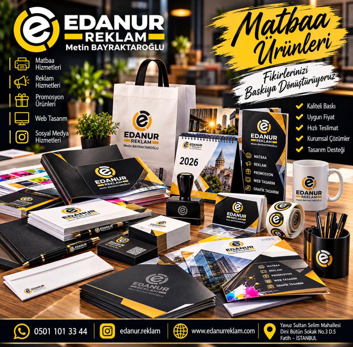 metinbyrktrgl's tweet photo. EDANUR REKLAM 
Metin BAYRAKTAROĞLU 

#matbaa #reklam #promosyon #tasarim #brosur #kartvizit #fatura #kase #davetiye #bardak #kalem #ajanda #kalem https://t.co/treDi2oGLv