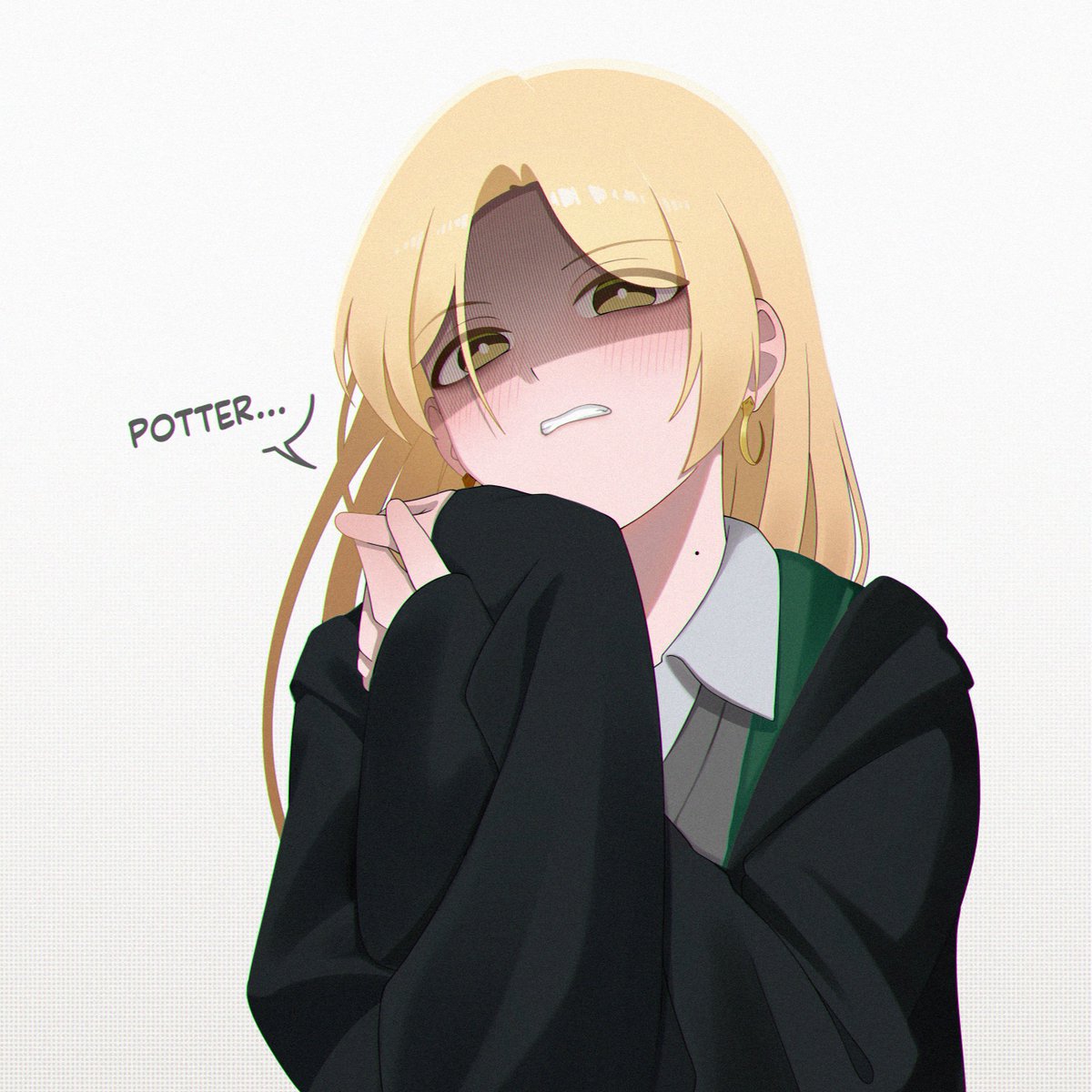 Trasla_Draw's tweet photo. Fem Malfoy // También queria unirme al trend 🦐✨... se me hace conocida por alguna razón https://t.co/Bs3Y8CZebP