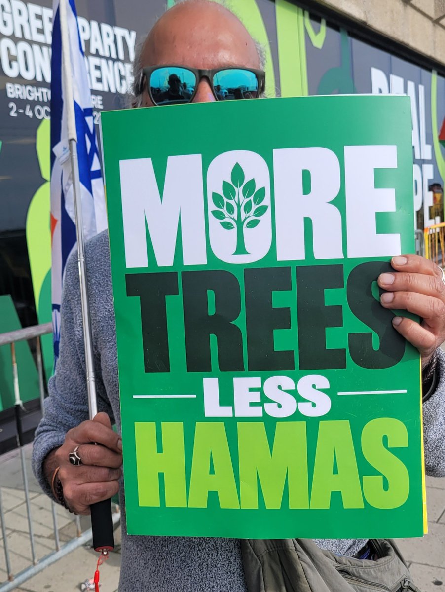 ShahrarAli's tweet photo. One probable scenario tomorrow is that Zionism is Racism passes and passes convincingly. The proposers are well organised, determined and well-placed to face down sabotage tactics that worked against them earlier in the year. Manipulation of that sort will be much harder to achieve at an in-person conference than it was at an online one.

Passing the motion will have a number of immediate political consequences. The Green Party will be branded, with justification, as the Antisemitic Party - hostile to Jews in wider society and within its own party (several reasonable amendments put by Jewish members were not admitted). Think Corbyn years squared.

A further consequence is significant damage to our political credibility, bleeding through to the ballot box, including the Holborn by-election next Thursday. I believe it is realisation of this liability that led Polanski to push for conference to be cancelled (so much for internal democracy) and for Lucas and Ramsay too late in the day to ventilate their concerns about the motion. 

What this means is potentially existential for both the Party and Polanski. He is already being presented as a betrayer, but those arguing against the motion motivated by avoidance of negative news stories or adverse electoral impact demonstrate that their priorities lie not with anti-discrimination in all it forms. Rather they are selective and only care when it suits them and for optics alone, ie. they don't really care. The hostile environment for gender critical members is being extended to Jews of the wrong sort.

If the motion passes, this will be another sad day for the Green Party and its descent into authoritarianism. One of the biggest recurring themes of my seminar series today was how desperately menbers felt they need a space to speak freely and think aloud. It is hostility to free speech that lies at the heart of the Green Party's institutional dysfunction.

For a political party which increasingly enjoys power, this represents an actual danger to society, and danger to Jews.

The only consolation I can think of is forewarned is forearmed. Other things being equal I think it is better for us to see clearly what the party has become instead of concealing that. Transparency is an important democratic principle.