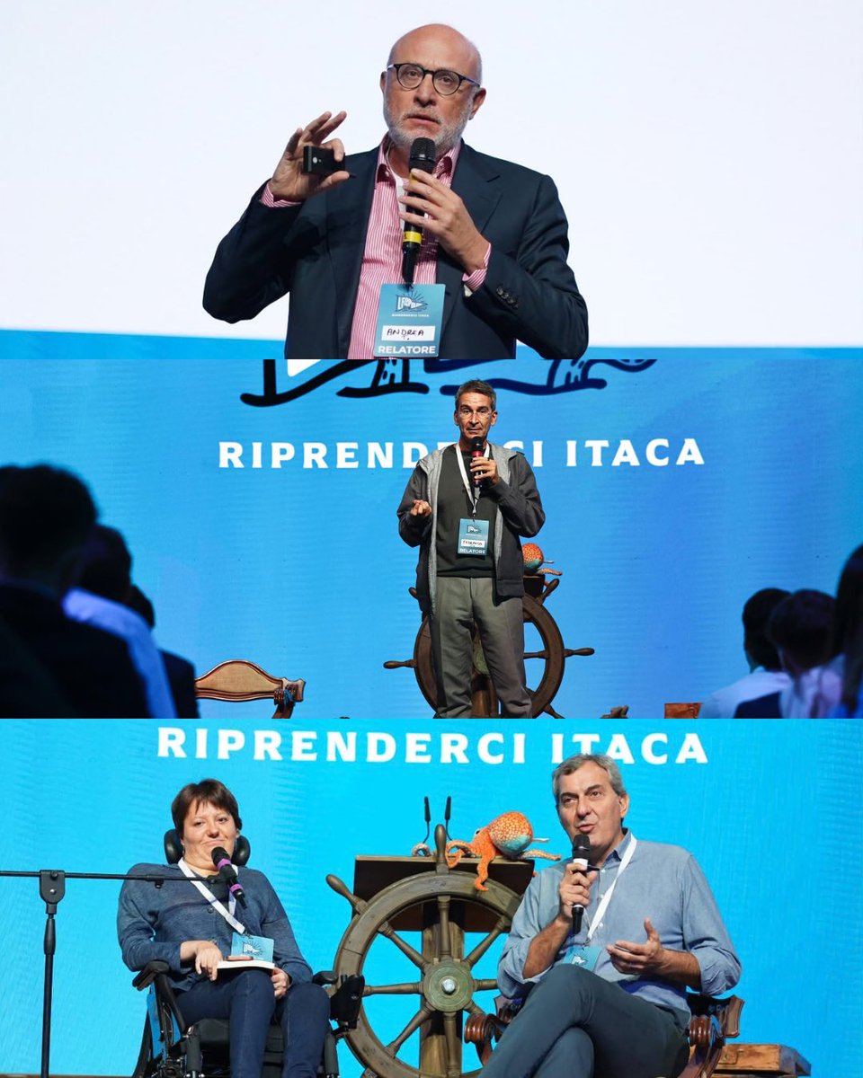 ItaliaViva's tweet photo. Una seconda giornata intensa e piena di energia, idee e confronto.
Sul palco e in sala, una lunga discussione sul presente e, soprattutto, sul futuro che vogliamo immaginare.
La Leopolda 14 - Riprenderci Itaca continua a essere uno spazio aperto, dove le idee si incontrano.
Vi aspettiamo domani per l’arrivo a Itaca! ⛵️