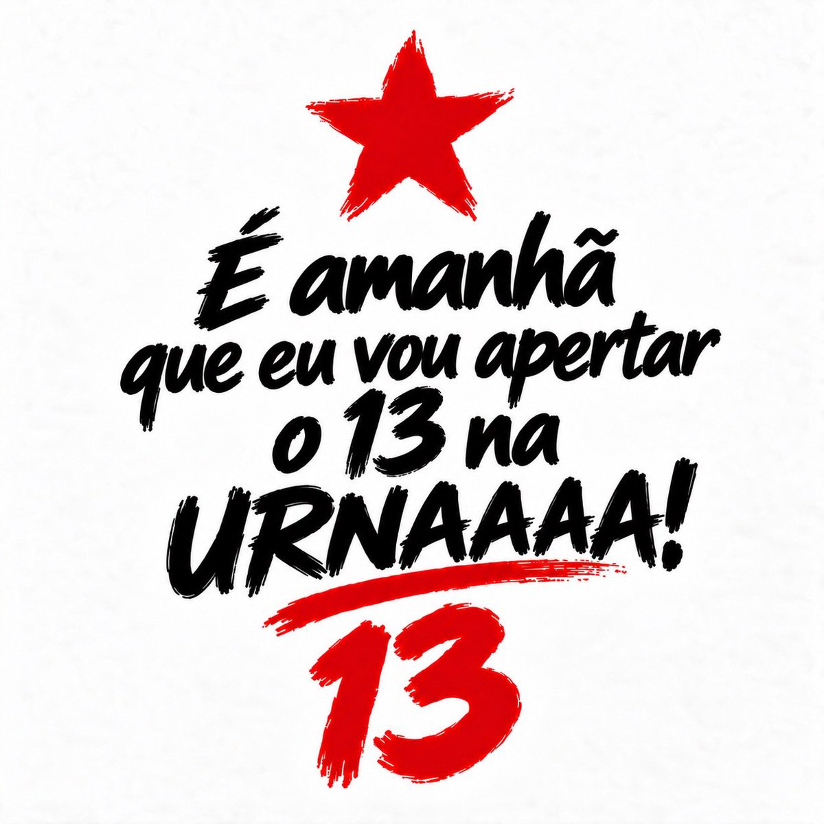 Rogeriononatosa's tweet photo. 🚩🚩LULA ELEITO NO PRIMEIRO TURNO!

AMANHÃ É 13
BORA LULA 
O BRASIL VAI VENCER https://t.co/0jUTT1fUrS