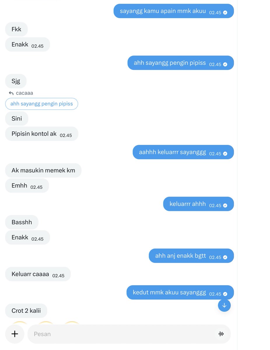 alcani69's tweet photo. sampe crot 2 kali em caca jagooo yaa hihi https://t.co/GaaKmttckq
