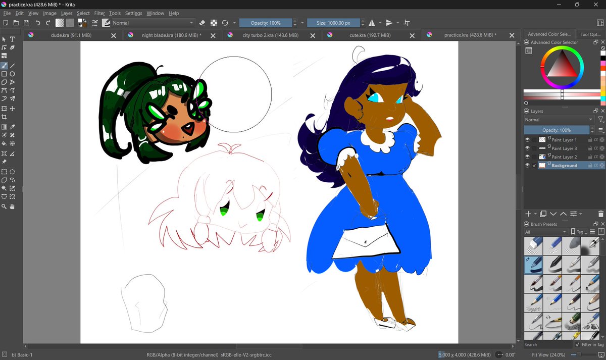 Spiderb19264181's tweet photo. some of my WIP's https://t.co/kzSrmKNuQ0
