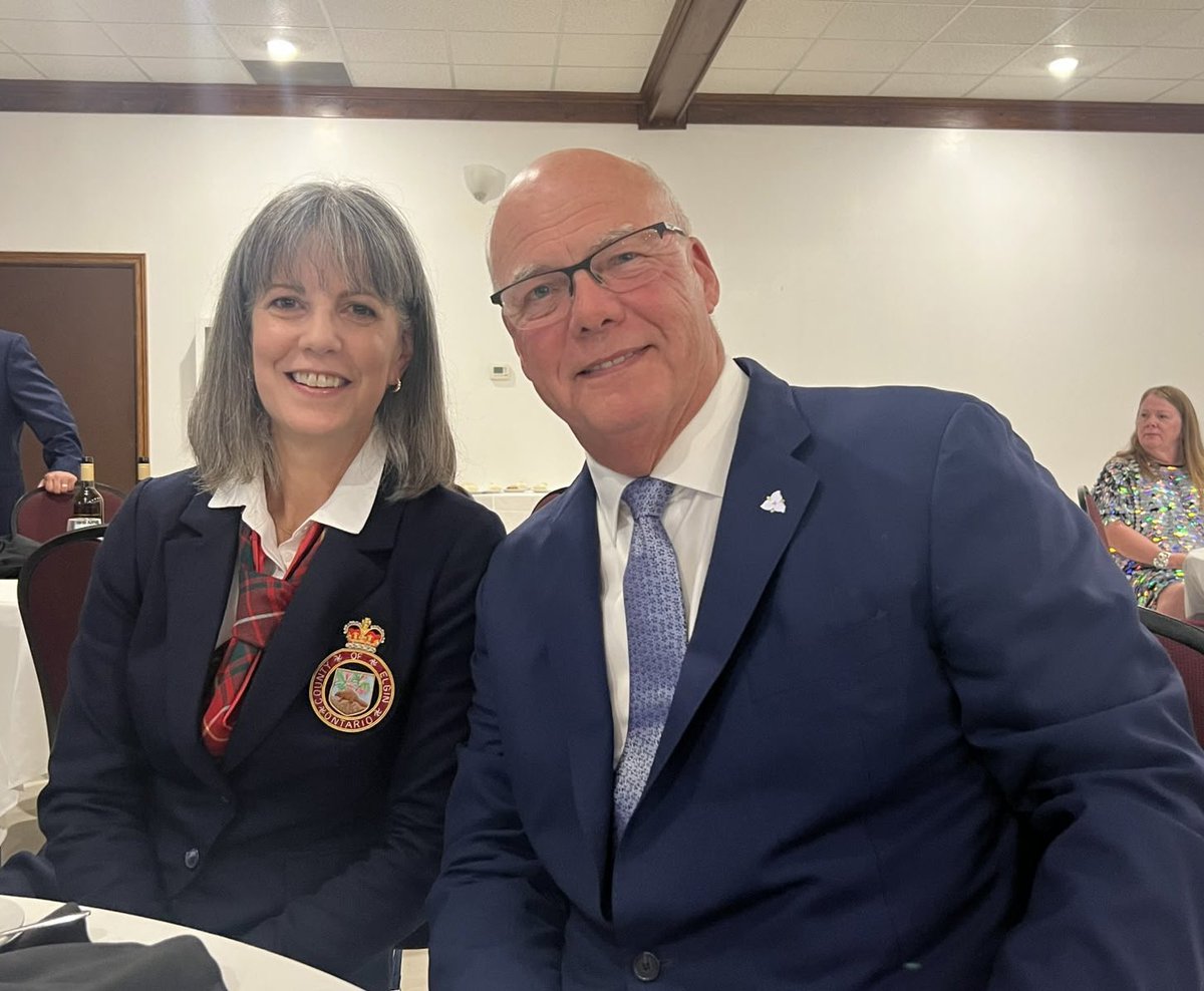RobFlackEML's tweet photo. It was a pleasure to attend the 2026 Elgin County Warden’s Dinner and spend the evening with municipal leaders from across Elgin County. I’m proud to work alongside and support all of our local municipalities as we continue building strong, thriving communities across Elgin–Middlesex–London.

Congratulations to Warden Dominique Giguère on being acclaimed for another term as Mayor of the Township of Malahide. I look forward to continuing our work together in the years ahead.

#elginmiddlesexlondon #noplacelikehome