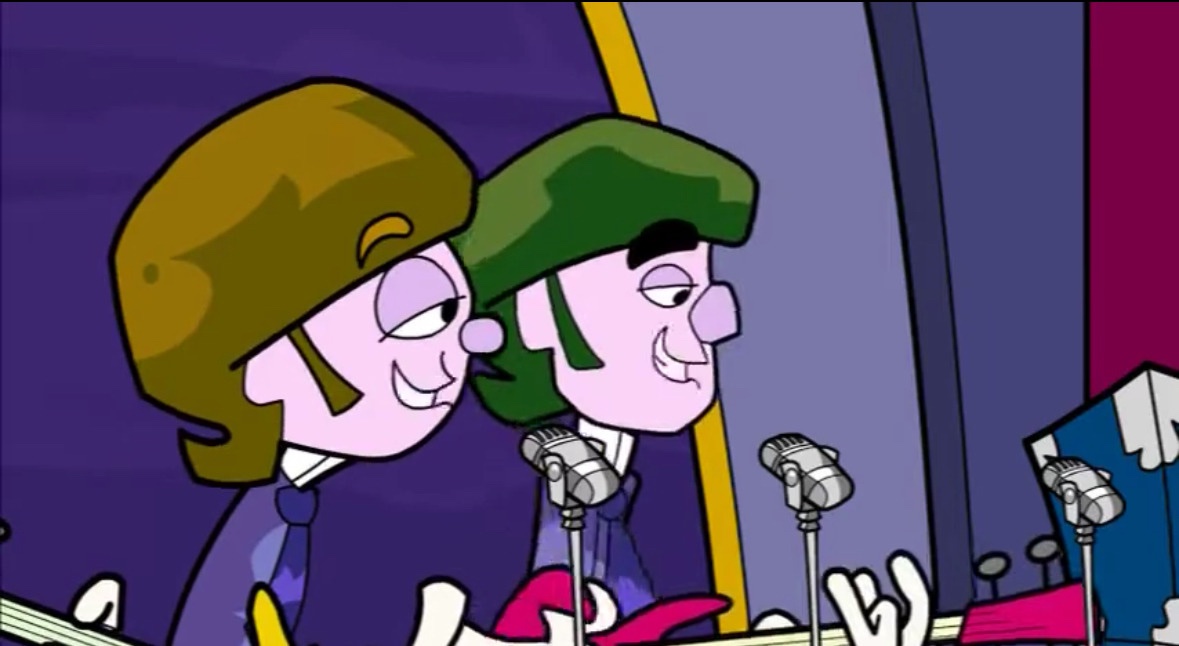 SPYnSENTRY's tweet photo. Mclennon Even Exists In The Christian Beatles Cartoon https://t.co/5PcUpW5Wwr