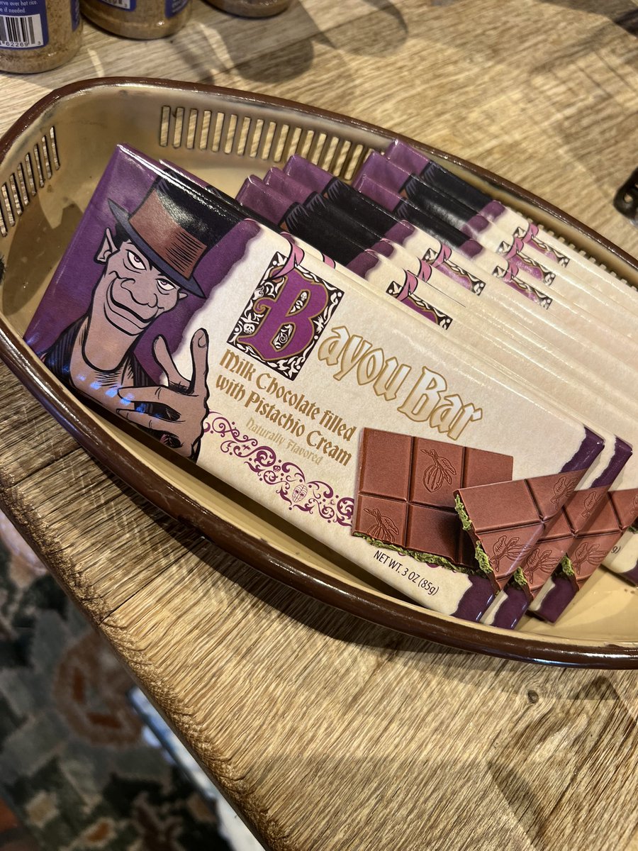 destinationdlr's tweet photo. I totally would’ve called this “DuBayou Chocolate” https://t.co/uqNOqBwxhV